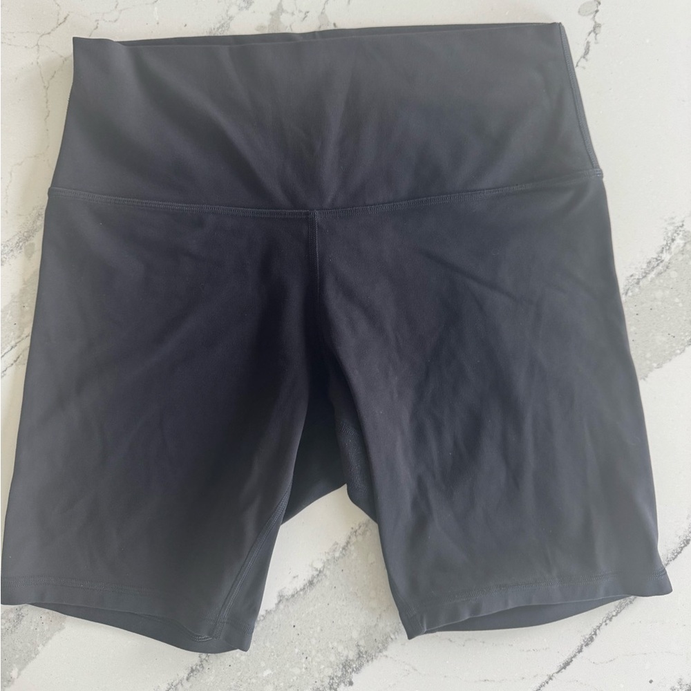 Lululemon Align 6” Black Bike Shorts - Size 10